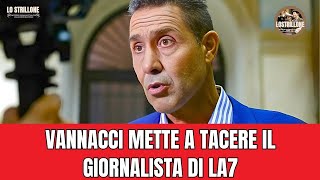 Vannacci Risponde su Emilia Romagna al giornalista maleducato La7: mi faccia parlare o sto zitto!