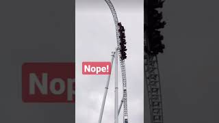 will stelth make it or not #rollback rollbac#themepark #rollercoaster #ride @ThorpeParkOfficial