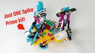 Primecuber - The LEGO SPIKE Prime Rubik's cube solver