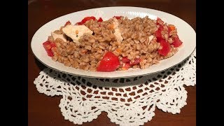 Insalata farro e petto di pollo