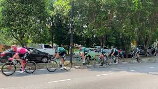 Le Tour de Langkawi 2023 - Stage 6. View at Kampung Gangsa, Durian Tunggal, Melaka