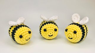 Amigurumi: bee. Crochet! Presentation of results. Pattern info in description