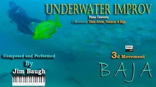 "Underwater Improv" 3d movement BAJA  by Jim Baugh 2018