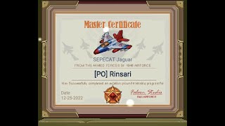 1945 Air Force SEPECAT Jaguar Master Certificate