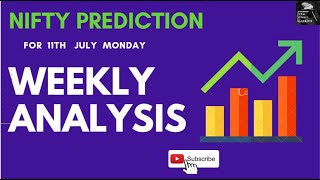 Weekly Analysis | Nifty & Bank Nifty Analysis for 11th July Monday | Market Prediction for Tomorrow