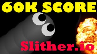 Slither io 60K Gameplay