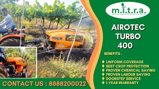 ⚡️Airotec Turbo 400 | Best Blower for Vineyards | Tractor trailed sprayer | #mitra #shorts #kubota.