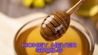 Honey never spoils! #shorts #amazingfacts #honey