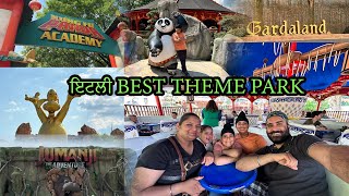 Best theme Park of Italy Gardaland | ਇਟਲੀ ਵਲੋਗ 🇮🇹🇮🇳