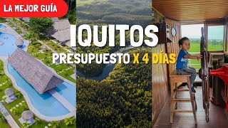 IQUITOS en 4 DÍAS 🐒¡Guía definitiva! (Presupuesto, itinerario, cómo llegar, etc)🌳 IQUITOS CON NIÑOS