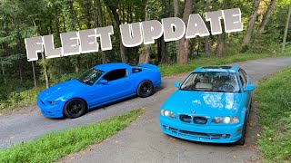 FLEET UPDATE....RSX, DSM, MUSTANG, GLITTERBOMB, (E46BMW), SC300,  300ZX