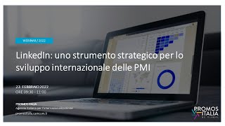 LinkedIn: uno strumento strategico per lo sviluppo internazionale delle PMI