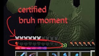 the MOST CLUTCH minecraft play of ALL TIME