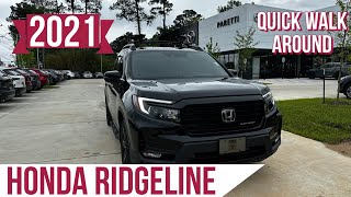 Pre-Owned 2021 Honda Ridgeline Black Edition Stock#- CM506188A