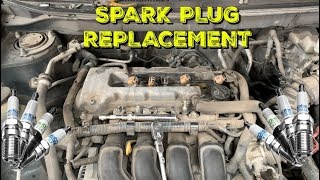 Pontiac Vibe Or Toyota Matrix Spark Plug Replacement