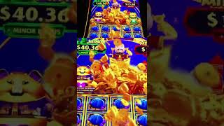 Dancing Foo FULL SCREEN hit!🎉🎉🎉 #casino #vegaslowroller #slots #shorts #casinofun #lasvegas #fun