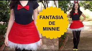 DIY CARNAVAL: Fantasia completa da Minnie  - Renata Kawasaki