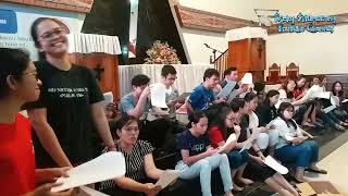 WARM UP AND PRACTICE, A JUBILANT SONG CHOIR (PART 1) - RNHKBP PEJUANG