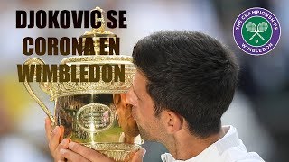 DJOKOVIC GANA VS FEDERER WIMBLEDON 2019