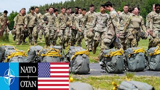 Over 1,300 Military Members From US-NATO Joint Airborne Operations Near Sainte Mère Église, France