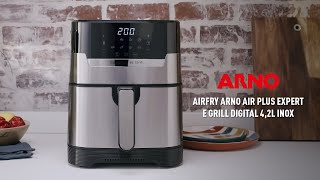 Airfry Arno Air Plus Expert e Grill Digital 4,2L Inox