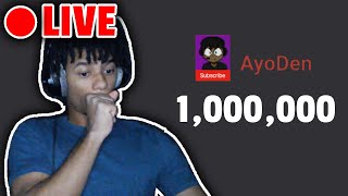 HITTING 1 MILLION SUBS LIVE!!!