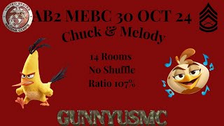 Angry Birds 2 AB2 Mighty Eagle Boot Camp MEBC 30 Oct 24-with Chuck+Melody. 14 rms. No shuffle