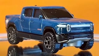 2023 Matchbox 70 Years 2023 Rivian R1T metalflake blue #unboxing #toycar #toys #diecast #mattel #