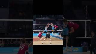 Volleyball monster blocks 🏐🔥 #fypage #volleyball #block #highlights #volleyballmatch #fyp