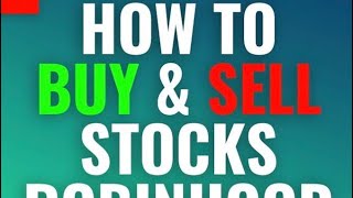 How to buy Stocks on Robinhood App