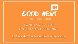 Gottesdienst am 16.04.2023 um 10:00 Uhr aus Altenmünster in der Friedenskirche