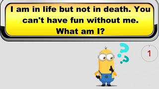 Best Riddles 4 #riddles #riddlechallenge  #riddleminions