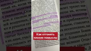 Как научиться отгонять злые помыслы. Св. Игнатий Брянчанинов