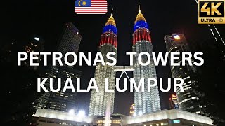 Petronas Towers,  Kuala Lumpur,  Malaysia 🇲🇾 Virtual Tour in 4k Ultra HD