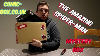 Unboxing Comic-box.co.uk marvel Spiderman mystery box