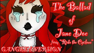 The Ballad of Jane Doe from Ride the Cyclone (Gangle’s version) | The Amazing Digital Circus parody