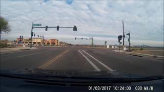 Altima blatantly runs red light - Phoenix, AZ