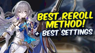 BEST/FASTEST Reroll Method in Honkai Star Rail! + Best Settings (ft. Bluestacks) | HONKAI: STAR RAOL