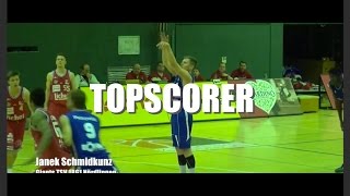 Janek Schmidkunz drops 27 Points against the Licher Bären