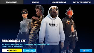 NEW “Balenciaga Fit” OUT NOW! (Fortnite Item Shop September 20th, 2021)