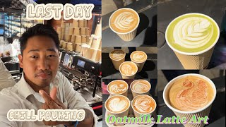 My Last Day at Work, Filipino barista in Vienna