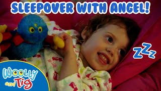 @WoollyandTigOfficial - 🩷 Pyjama Party with Angel 💤 | Full Episode | Toy Spider | TV Show for Kids