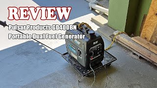 Pulsar Products GD400BN Portable Dual Fuel Generator Review 2024 - Is It Worth It?