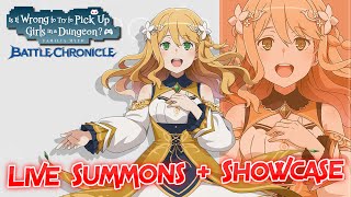 DanMachi: Battle Chronicle - Harmonia Banner (1st Anniversary Part 2): Live Summons + Showcase!