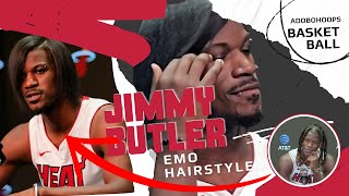 Jimmy Butler steal the show during the media day with his EMO hair!!He is definitely straight!