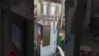 8-Nozzle liquid filling and capping machine.