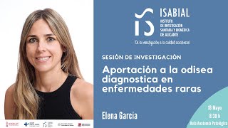 🌟🔬 Avances Clave en el Diagnóstico de Enfermedades Raras con la Dra. Elena García 💪🧬