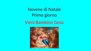 Novena di Natale Primo giorno 16 Dicembre 2020