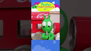 Pea Pea dan Kereta Coca Cola  #animation #cartoonforkids #peapea