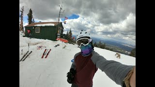 Late Season Snowboarding